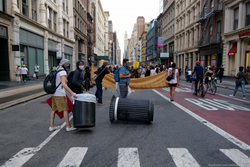 Как выглядит Нью-Йорк спустя два месяца с начала протестов. ФОТО