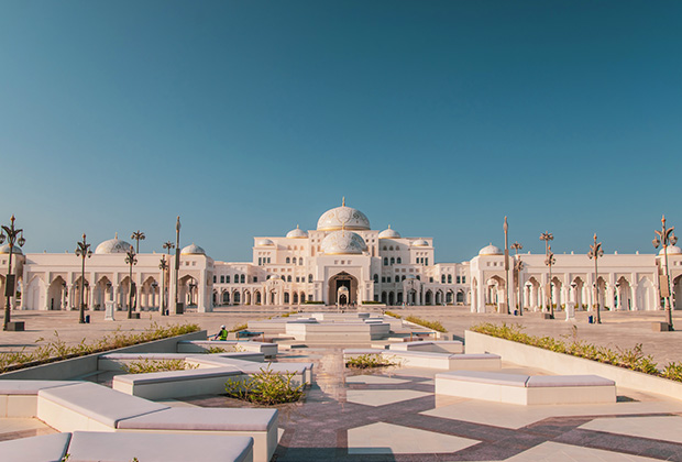 Президентский дворец Каср Аль Ватан в Абу-Даби 