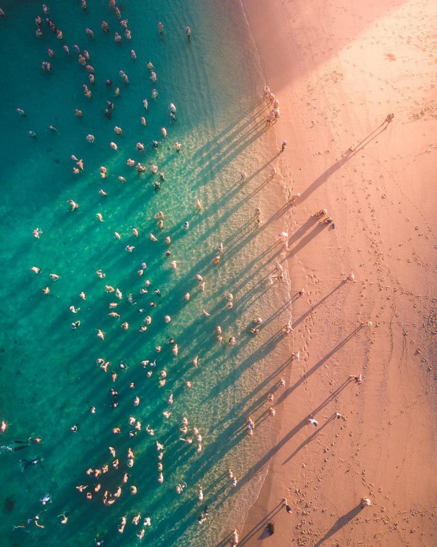 Сиднейские пляжи — вид из поднебесья. ФОТО