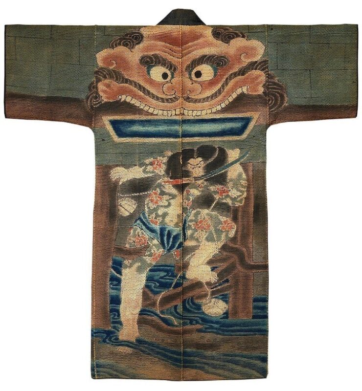 Одеяния японских пожарных 17−19 веков как отдельный вид искусства. ФОТО