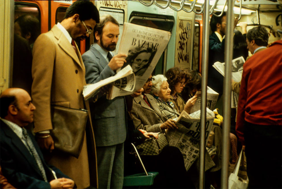 «Ад на колесах»: потрясающие фото нью-йоркского метро 80-х годов. ФОТО