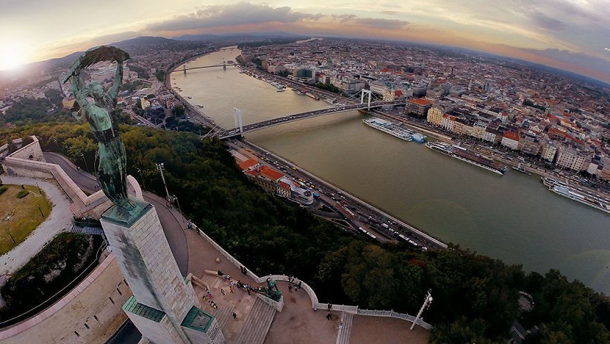 25 великолепных снимков Будапешта с высоты. ФОТО