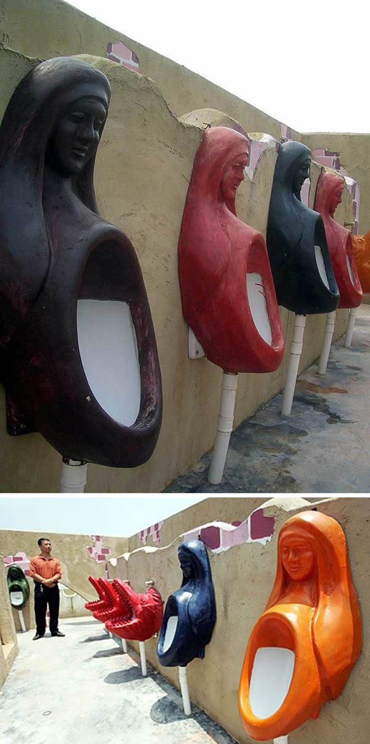 Самые необычные общественные туалеты. ФОТО