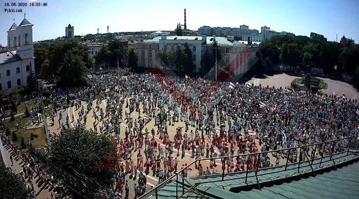 Люди хотят перемен: Беларусь всколыхнула новая волна протестов - фото и видео с высоты. ФОТО