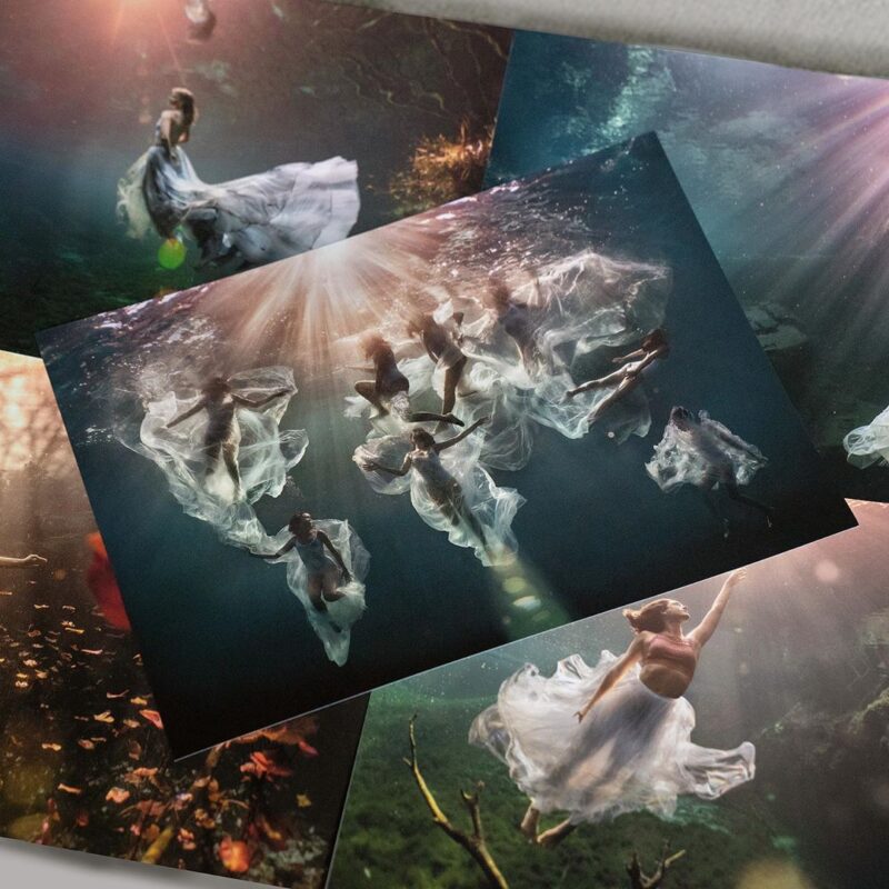 Девушки под водой на потрясающих снимках фотографа-фридайвера Лекси Лайн. ФОТО