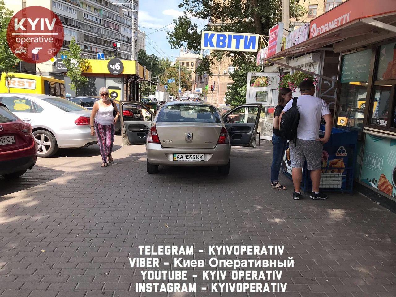 В Киеве \"герой парковки\" отличился особой наглостью - такого еще не видели. ФОТО