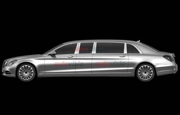 Mercedes готовит самый \"крутой\" седан в мире - S600 Pullman