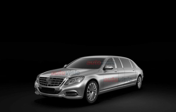 Mercedes готовит самый \"крутой\" седан в мире - S600 Pullman