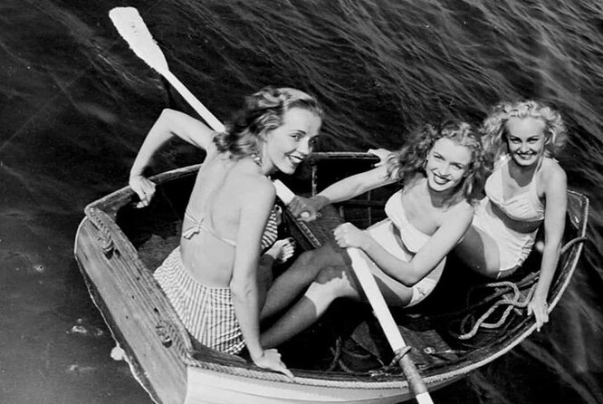 На белоснежной яхте: 20 винтажных фото Монро, Хепберн и других звезд в море. ФОТО