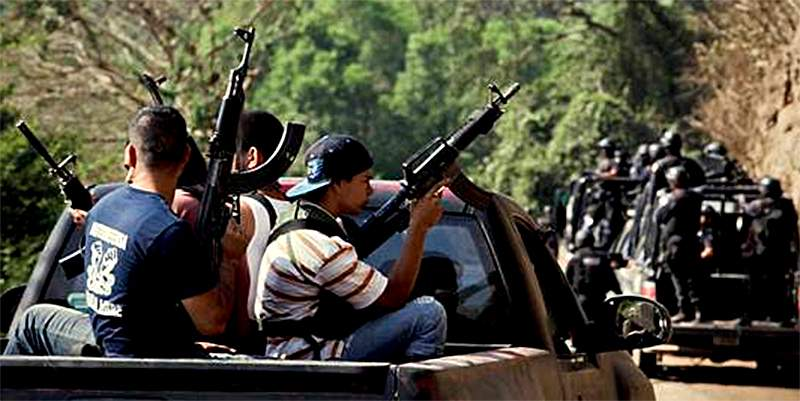 Гражданская война в Мексике: как простые граждане громили наркокартели. ФОТО
