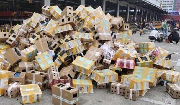 В Китае на складе обнаружили тысячи коробок с мертвыми животными. ФОТО