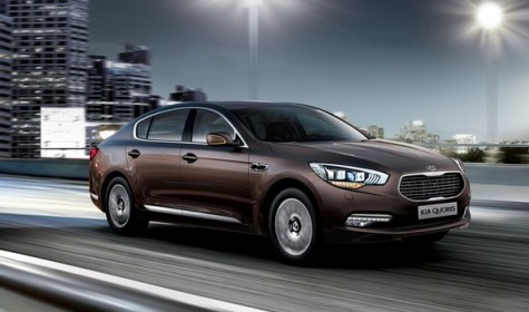 Kia Quoris набирает обороты