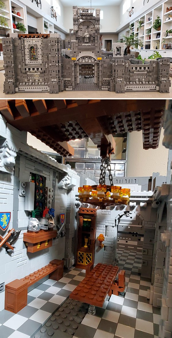 Примеры удивительных конструкций из кирпичиков LEGO