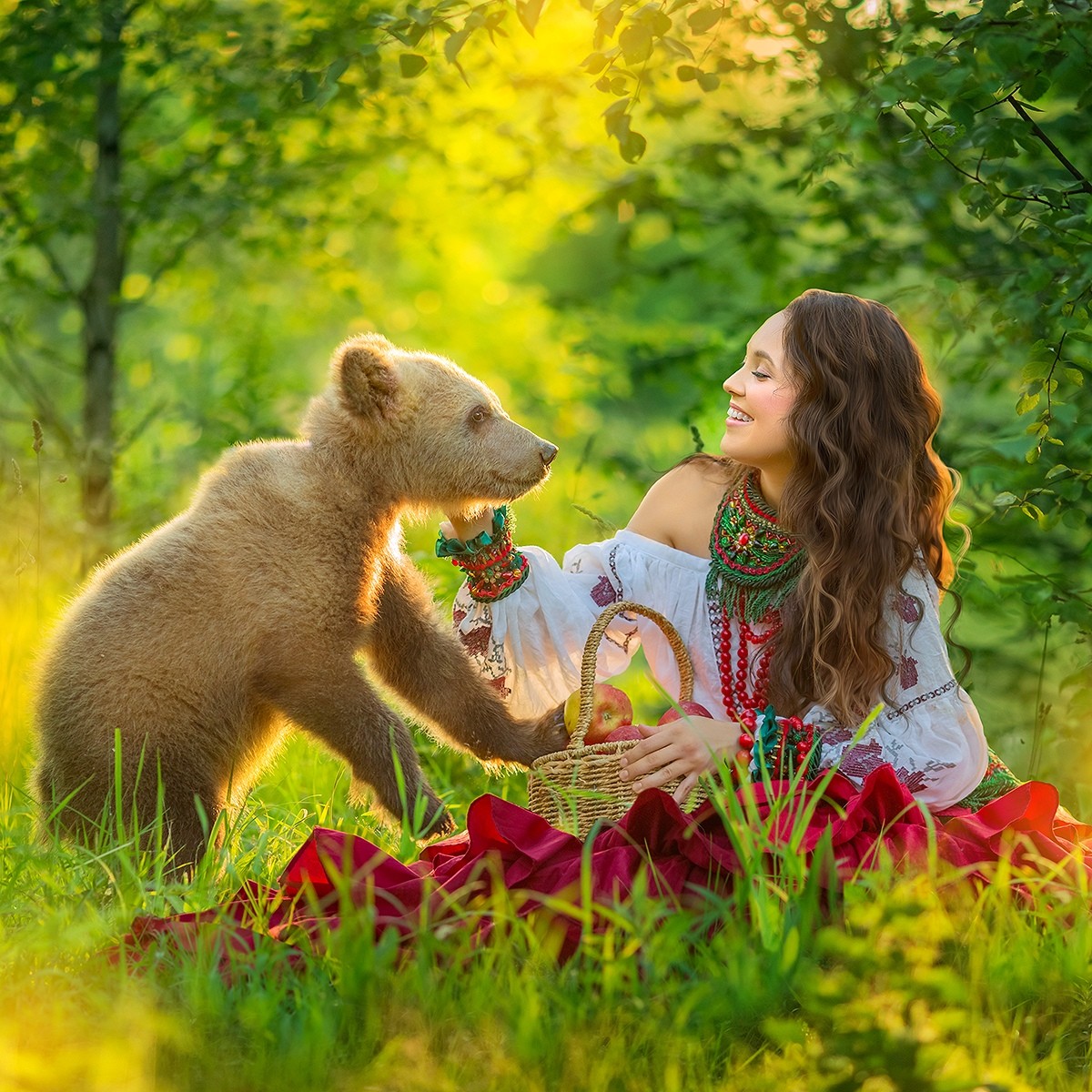 Русский медведь Степан стал популярной моделью