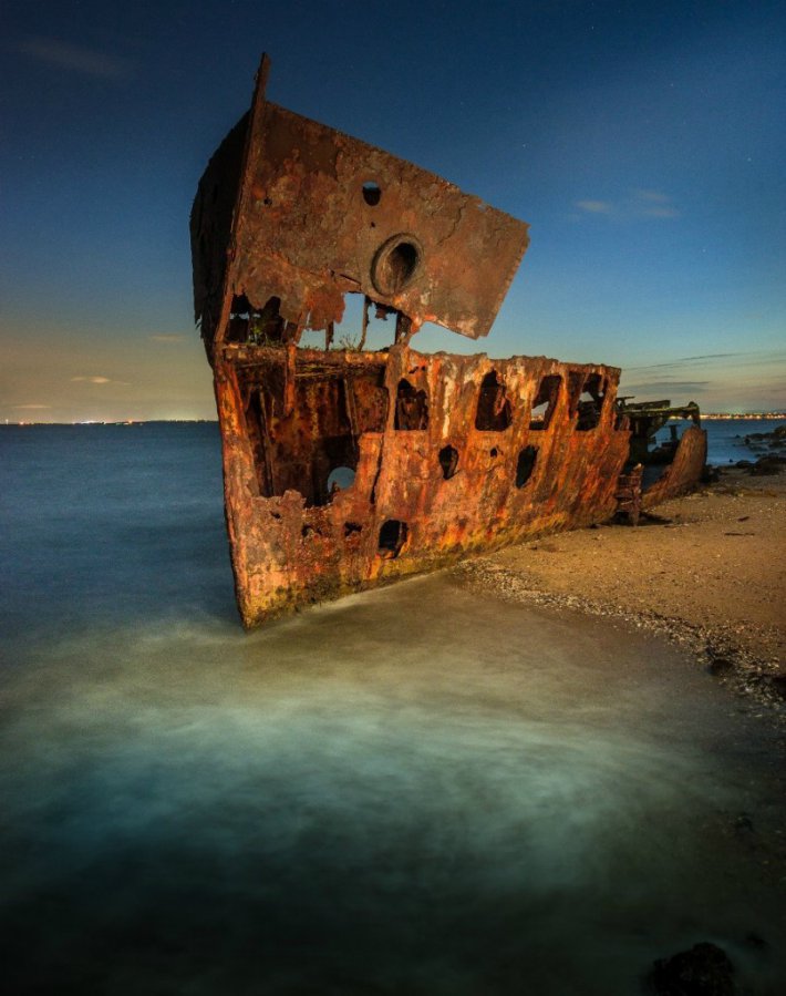 Старые корабли, которые утилизирует природа (ФОТО)