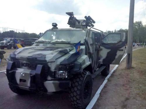 Озвучена стоимость бронеавтомобилей украинского производства