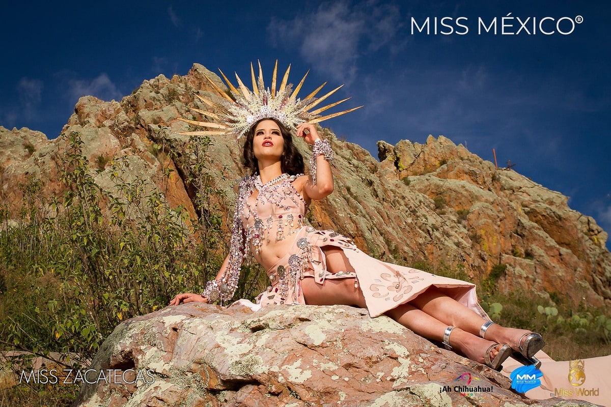 Экстравагантные наряды красоток с конкурса Мисс Мексика