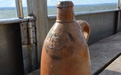 На дне Балтийского моря найдена бутылка с 200-летним джином