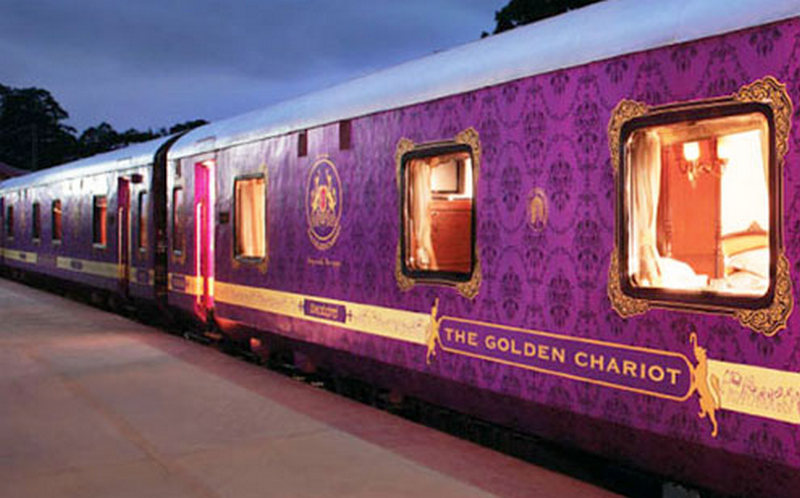 «Золотая колесница»: в Индии запустят VIP-поезд. Фото
