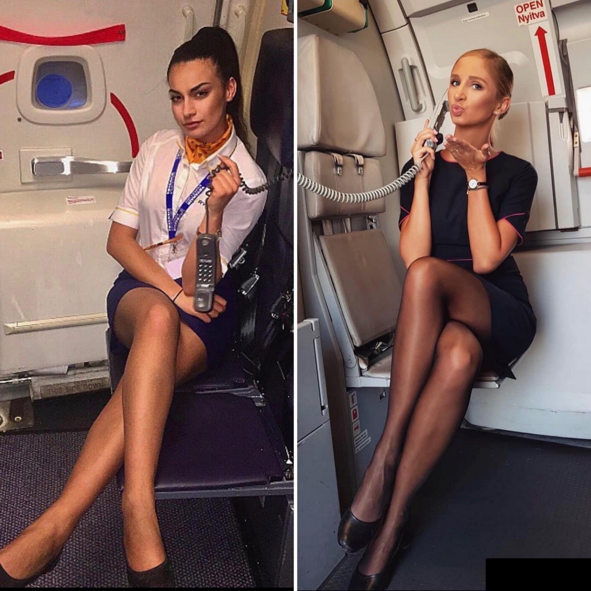 Stewardess neuken