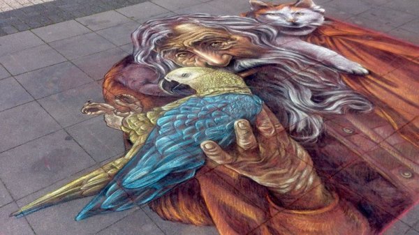 Как библиотекарша стала известным уличным художником
