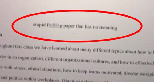Курьез: студентка отправила профессору сочинение со слишком откровенным названием. ФОТО