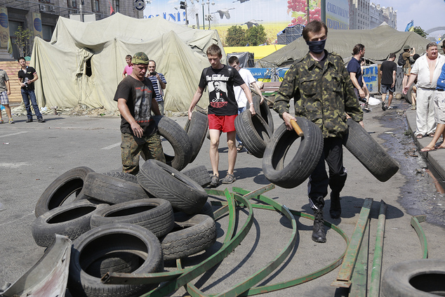Уборка Майдана: практика и последствия. ФОТО