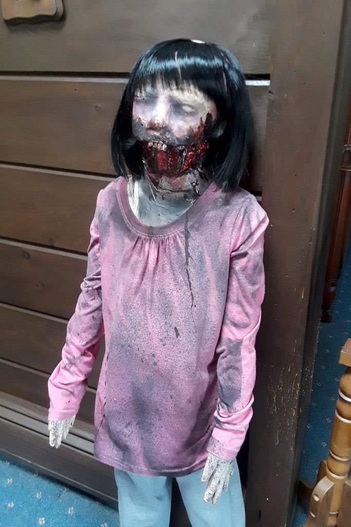Девушка влюбилась в куклу-зомби и собирается сыграть с ней свадьбу. ФОТО