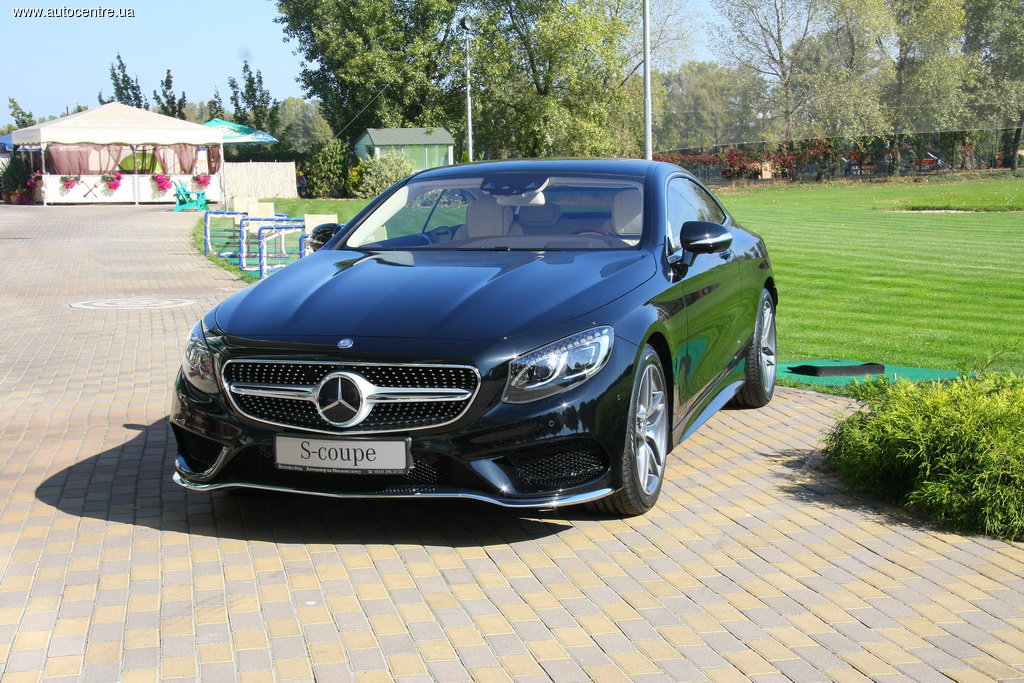 Mercedes-Benz представил новую модель S-Class Coupe в Украине