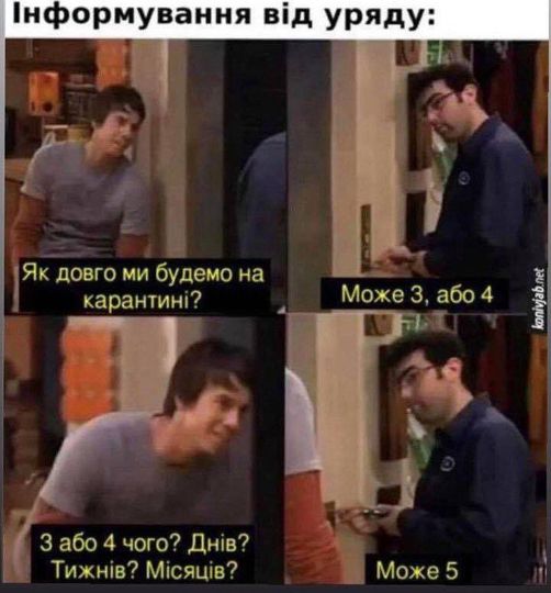 Как долго будет карантин в Украине: заявления властей высмеяли меткой фотожабой