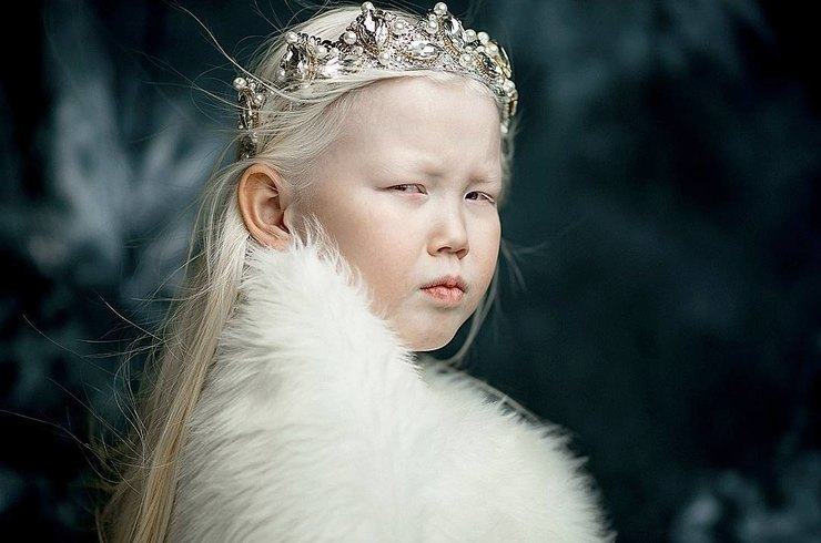 На девочку редкой красоты из Якутии открылась «охота» модельных агентств всего мира. ФОТО