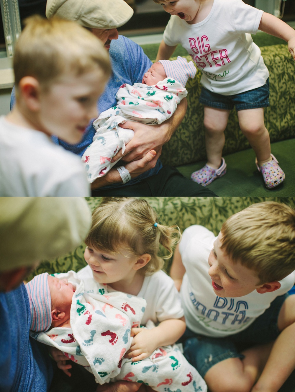 Первая встреча: как дети реагируют на своих новорожденных братьев и сестер. ФОТО