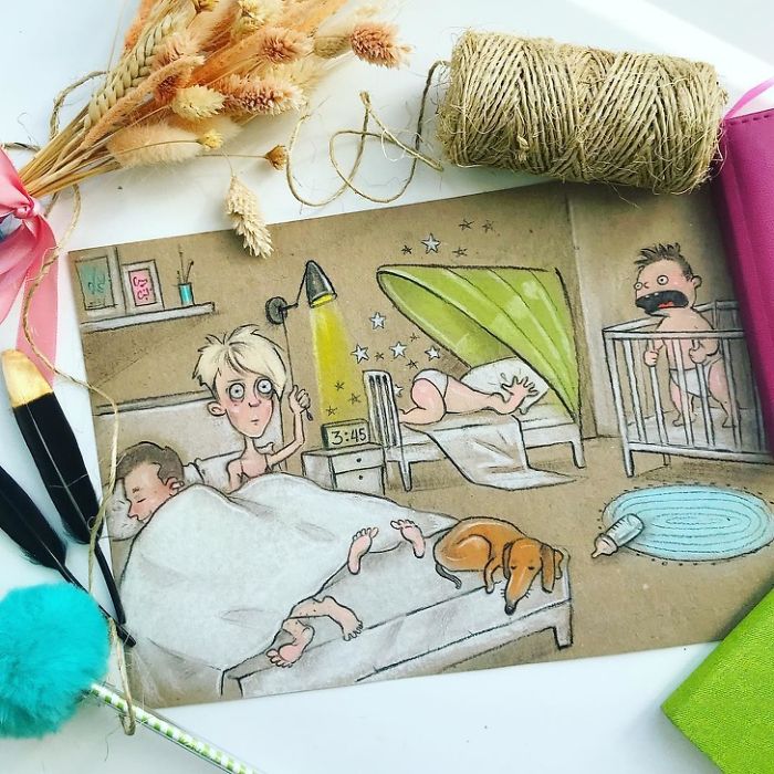 Зарисовки забавных будней мамы с двумя детьми. ФОТО