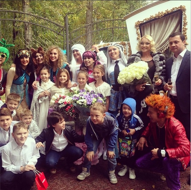 Волочкова устроила дочери грандиозный день рождения