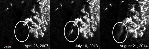 В NASA обнаружили загадочный объект на крупнейшем спутнике Сатурна