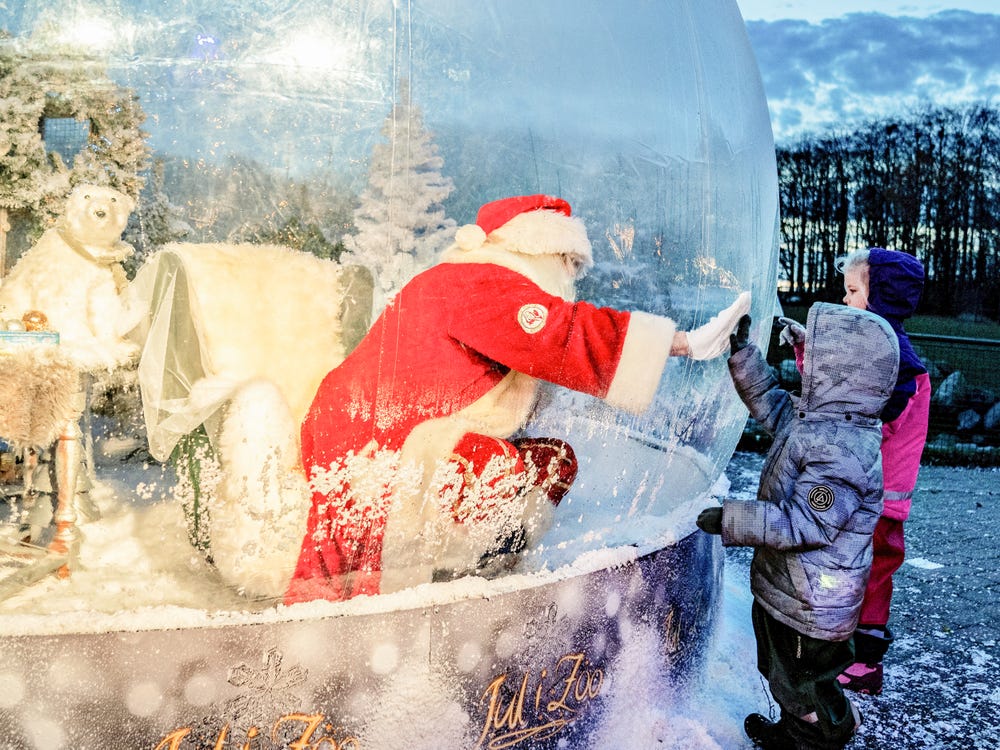 Рождество в условиях пандемии в ярких снимках. Фото