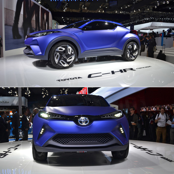  Toyota подготовила совершенно новый кроссовер C-HR