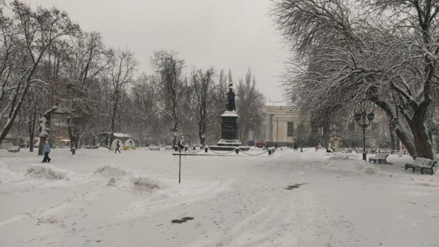 Зимняя сказка в Украине в ярких снимках. Фото