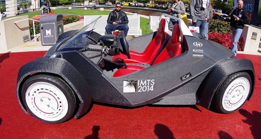 Распечатанный на 3D-принтере автомобиль хотят пустить в продажу