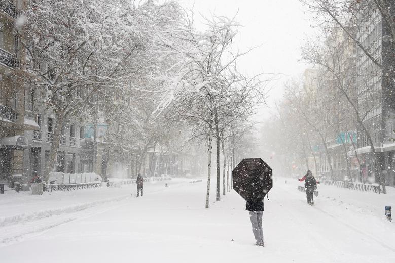 В Испании подсчитали убытки из-за аномального снегопада. Фото