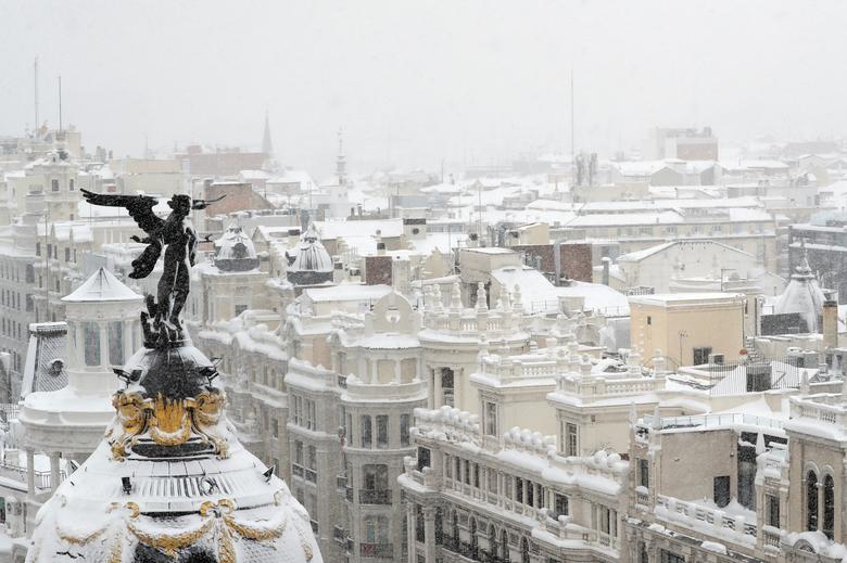 В Испании подсчитали убытки из-за аномального снегопада. Фото
