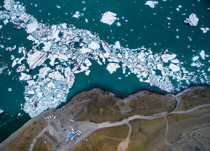 Исландия с высоты в фотографиях Якуба Поломски. ФОТО