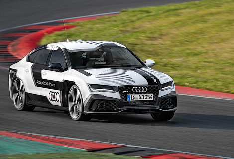 Audi построила самый быстрый автомобиль-беспилотник в мире