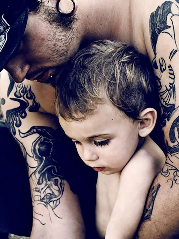 Татуированные родители и их дети