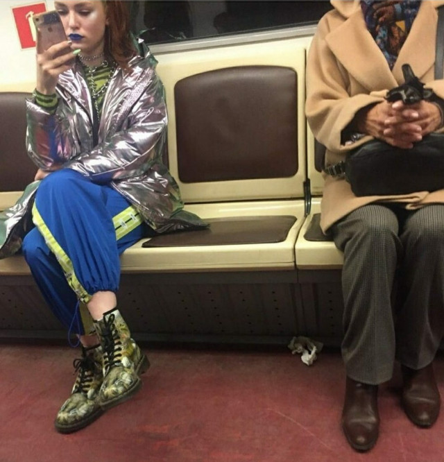 Странные и неожиданные пассажиры метро
