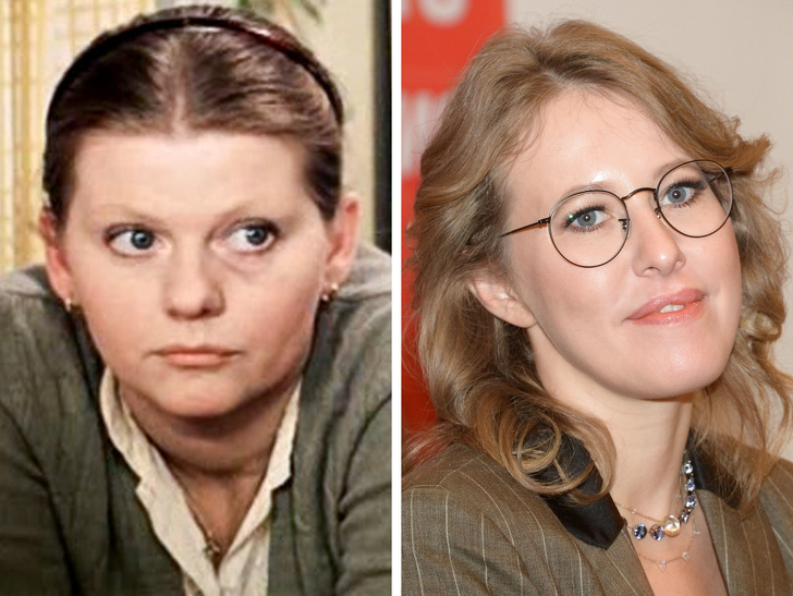 Как выглядели в одном и том же возрасты современные и советские знаменитости