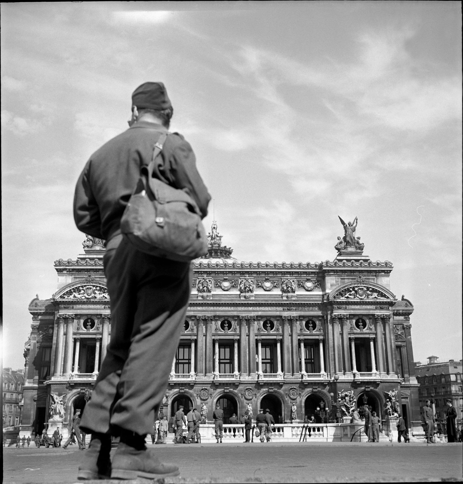 Фото Парижа, сделанные в 1952-1961 гг.