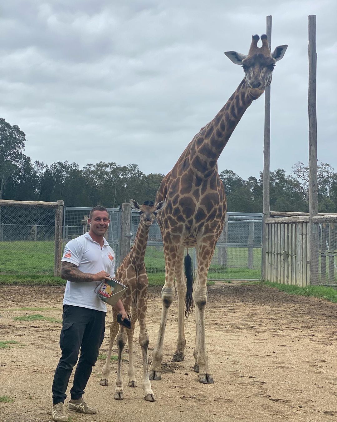 Смотритель зоопарка прославился в Instagram, благодаря снимкам с животными