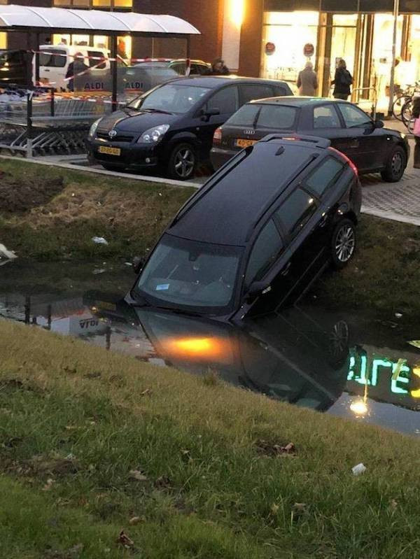 У водителей тоже бывают неудачные дни