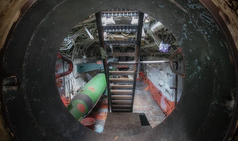 Внутри советской подводной лодки времен Холодной войны